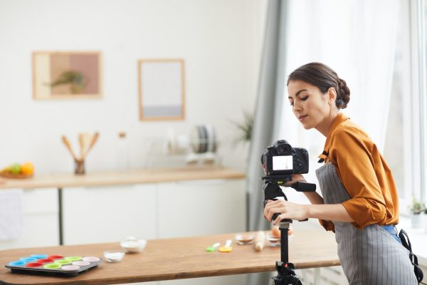 Filming Cooking Video